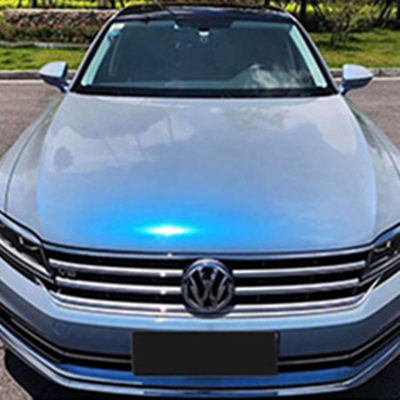 Spessore blu scorrevole del film 140gsm dell'involucro dell'automobile di scintillio del laser