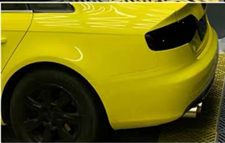 Rilascio UV scorrevole dell'aria dell'automobile di lucentezza del film metallico giallo dell'involucro anti