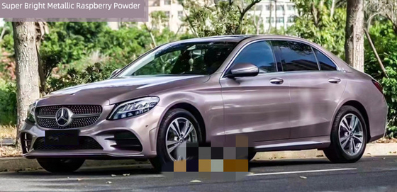 Bolla autorigenerante dell'involucro del vinile di Plum Powder Ash Gloss Car del ghiaccio del metallo libera