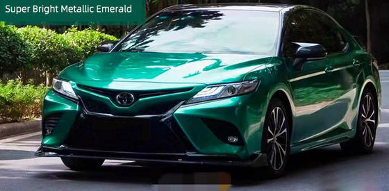 Emerald Gloss Car Vinyl Wrap metallico ricoprente con protezione del graffio