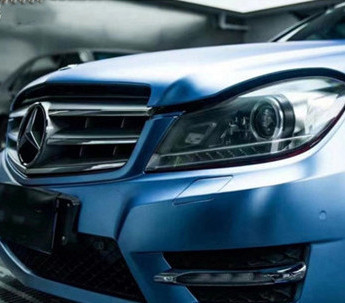Film metallico di Teal Mist Blue Car Wrap non che sbiadisce il rilascio dell'aria