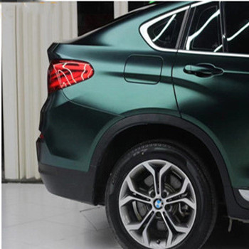 Involucro libero dell'automobile del vinile dello SGS della bolla verde scuro dell'involucro resistente alle abrasioni