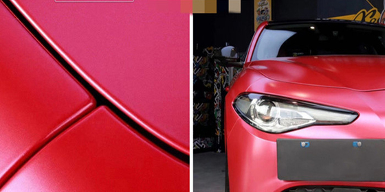 Bolla rossa elettrica duratura resistente di Swipeable dell'involucro del vinile dell'automobile dell'acqua libera
