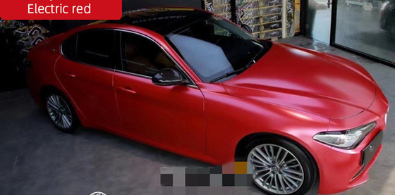 Bolla rossa elettrica duratura resistente di Swipeable dell'involucro del vinile dell'automobile dell'acqua libera