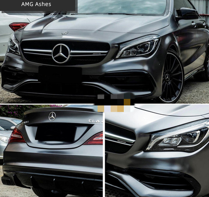 Il calore scorrevole delle ceneri dell'ANIMALE DOMESTICO AMG rinforza Matte Car Vinyl Wrap Roll 140gsm
