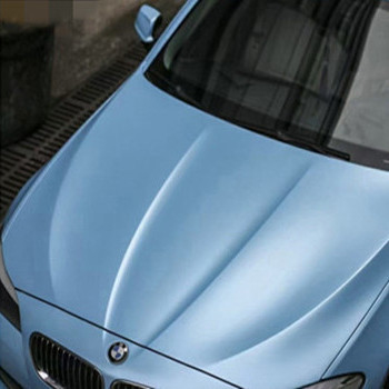 Sbiadirsi non dell'automobile di Matte Metallic Electric Light Sky del film blu dell'involucro