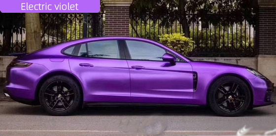 Bolla Violet Car Wrap Film Self elettrica libera che guarisce Swipeable