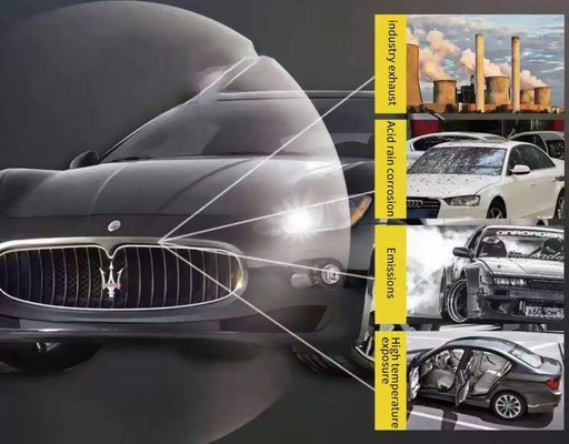 Film di protezione della pittura dell'automobile di Matte Black TPH con adesivo acrilico smontabile