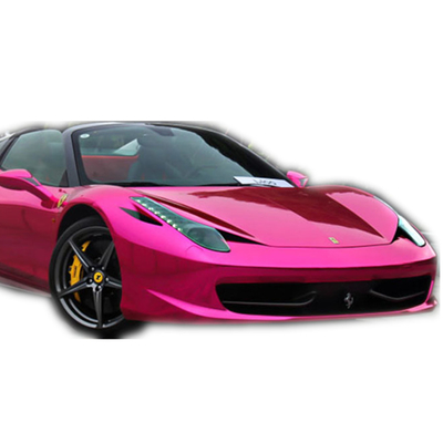 Effetto rosa a prova d'umidità libero dello specchio dell'involucro del vinile dell'automobile di Chrome della bolla