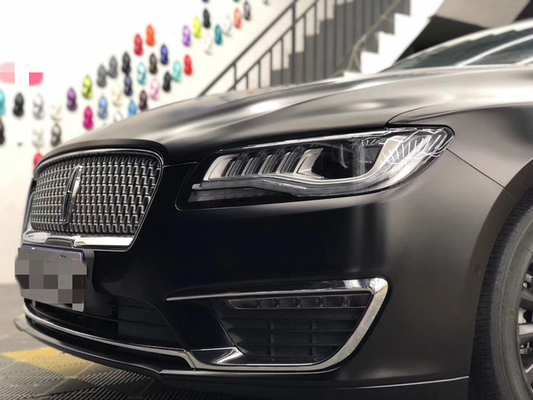 I pellami liberi della bolla nera di Matte Car Vinyl Wrap Removable graffiano metallico