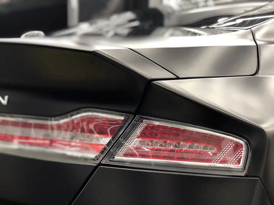 I pellami liberi della bolla nera di Matte Car Vinyl Wrap Removable graffiano metallico