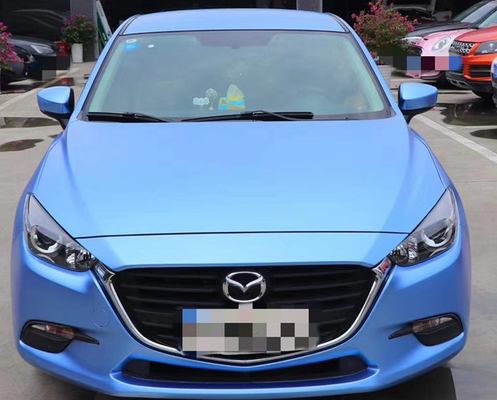Bene durevole blu metallico di Matte Car Vinyl Wrap Film della nebbia non che si sbiadisce