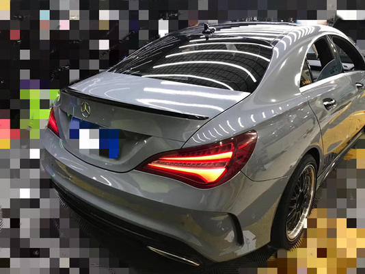 Involucro di pubblicità del veicolo del film di Ash Grey Wrap Polymeric Calendered Vinyl del cemento di lucentezza
