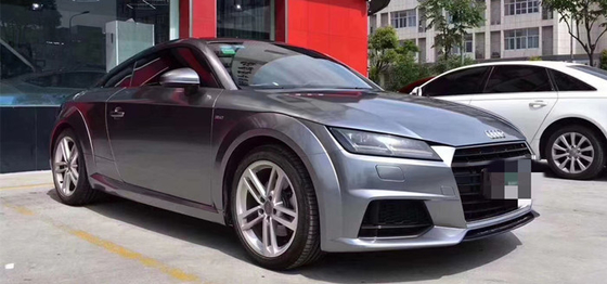 Lucentezza attivata calore d'acciaio di titanio Grey Vinyl Wrap metallico di Grey Gloss Car Vinyl Wrap