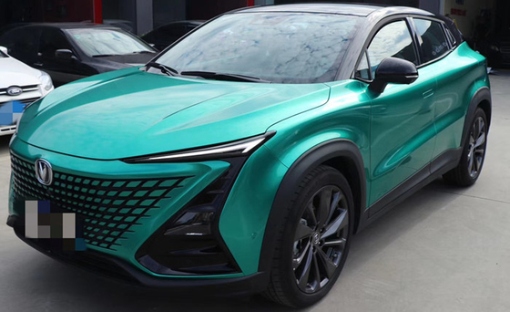 Involucro leggero Emerald Green del vinile dell'automobile di lucentezza per i veicoli di emergenza