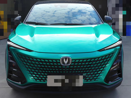 Involucro leggero Emerald Green del vinile dell'automobile di lucentezza per i veicoli di emergenza