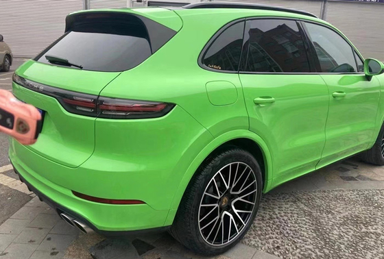 L'involucro libero calandrato polimerico del vinile della bolla di aria ultra lucida l'involucro verde dell'automobile