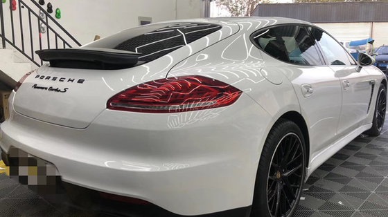 Ultra lucidi l'involucro leggero dell'automobile della prova del graffio di resistenza al calore 140gsm dell'involucro del vinile dell'avorio
