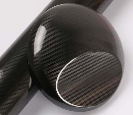 Il rilascio dell'aria ha colorato la larghezza del vinile 1.27m dell'involucro della fibra del carbonio di lucentezza 6d