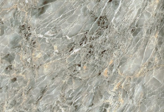 Film autoadesivo decorativo di marmo della laminazione 1mm del vinile per mobilia