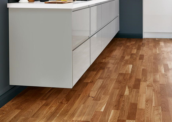 3 vinile autoadesivo laminato decorativo del film 1.2mm del grano di legno di quercia della striscia per mobilia