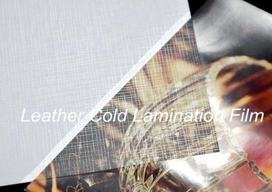 Graffio di laminazione freddo del film di effetto di cuoio resistente per protezione di immagini