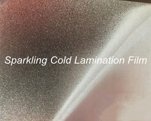 Film freddo della laminazione di chiaro della scintilla dei semi della laminazione scintillio freddo del film 0.5mm