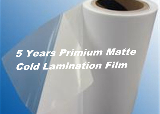 Resistente di umidità di Matt Cold Laminating Film 1.2mm di protezione di immagini