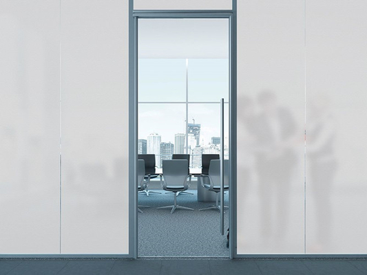 Film della finestra di vetro di segretezza di 1.22M*50M Matte White Window Film Decorative