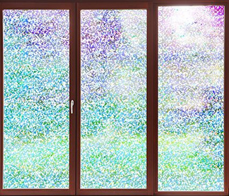 Film decorativo Dots Pattern dicroico di vetro di finestra dello schermo di segretezza 1.22Mx50M
