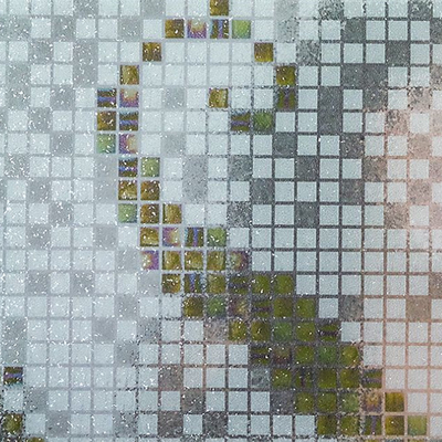 L'elettricità statica libera adesiva della segretezza del mosaico dell'uccello aderisce film della finestra per la decorazione di vetro