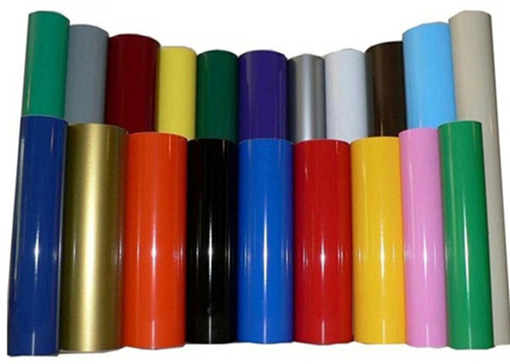 5 anni della durevolezza di film flessibile 0.914MX50M Colored Self Adhesive del vinile hanno glassato il film