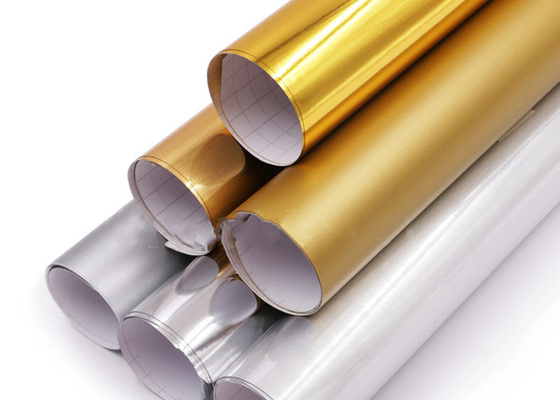 Pubblicità del colore metallico decorativo del PVC che taglia il film 0.61MX50M del vinile