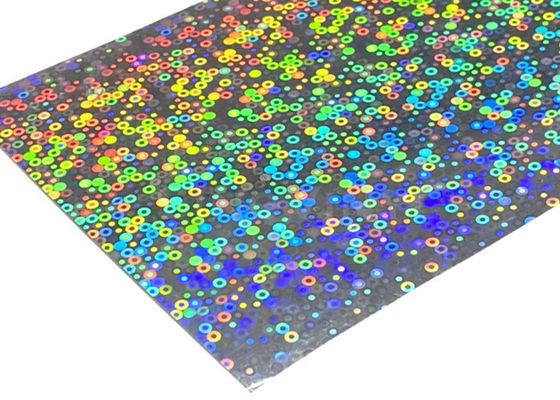 Film olografico adesivo 0.08mm del vinile di taglio di colore del laser per la decorazione