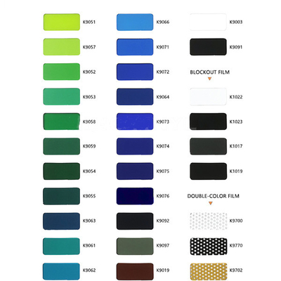 film traslucido del vinile del vinile di 1.22Mx50M Self Adhesive Decorative per vetro