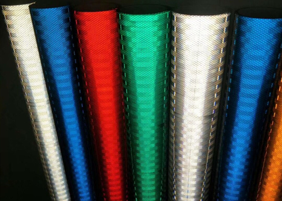 Film di rivestimento riflettente metallizzato del grado di ingegneria del fronte di PMMA per i segnali stradali