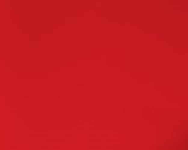 anti film decorativo rosso glassato UV di vetro di finestra della pianura autoadesivo