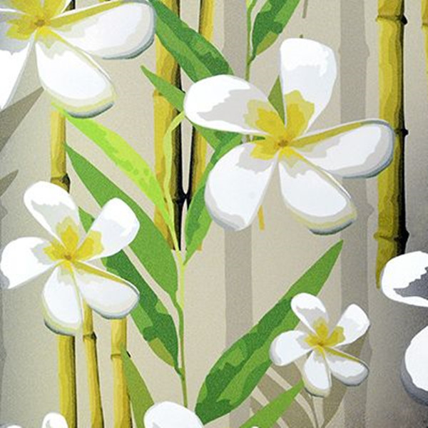 SGS decorativo stampato floreale di bambù di protezione di segretezza del film di vetro di finestra