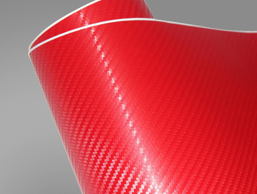 3D scorrevole ha colorato la bolla del film dell'involucro del vinile dell'automobile della fibra del carbonio libera